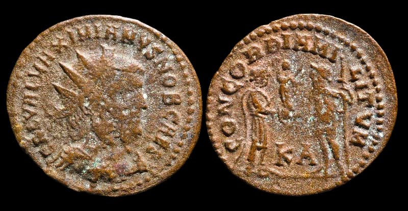 Maximiano - Antoniniano - Cízico - 286-305 d.C