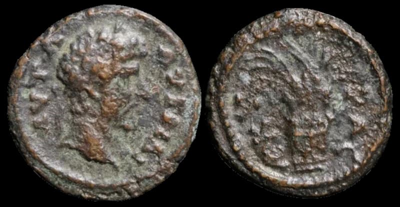 Lúcio Vero - Moeda Provincial Romana - Ancyra - 161-169 d.C