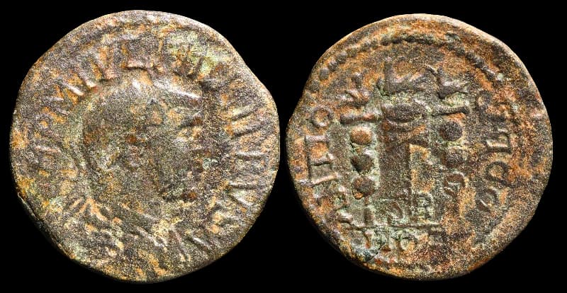 Pisídia, Antioquia da Pisídia - Moeda Provincial Romana - 244-249 d.C