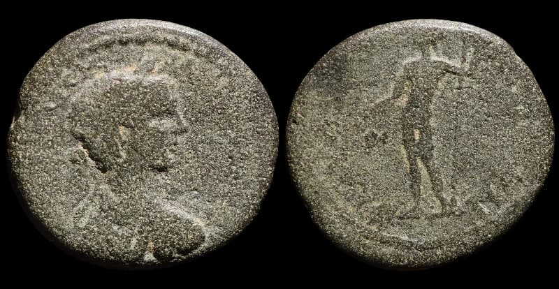Pisídia, Ariassos - Moeda Provincial Romana - 198-211 d.C