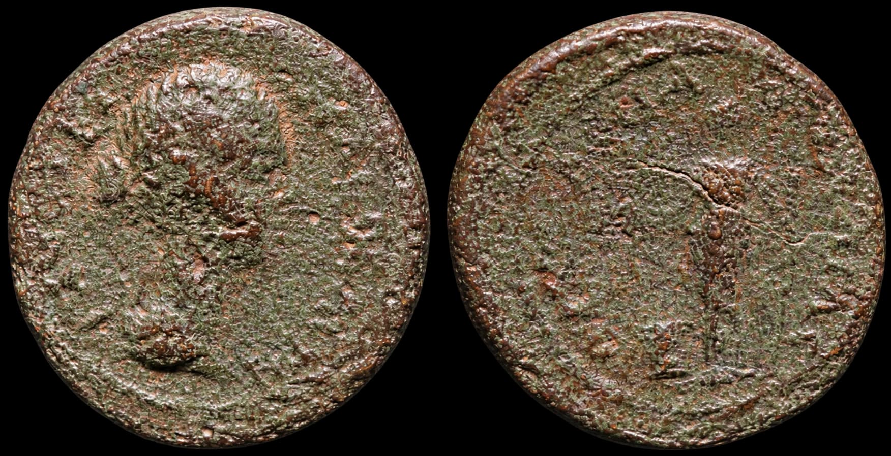 Faustina II - Império Romano - Hadrianópolis - 161-175 d.C