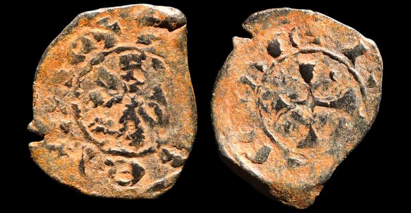 Janus de Lusignan - Moeda Medieval do Reino Cruzado de Chipre - 1398-1432