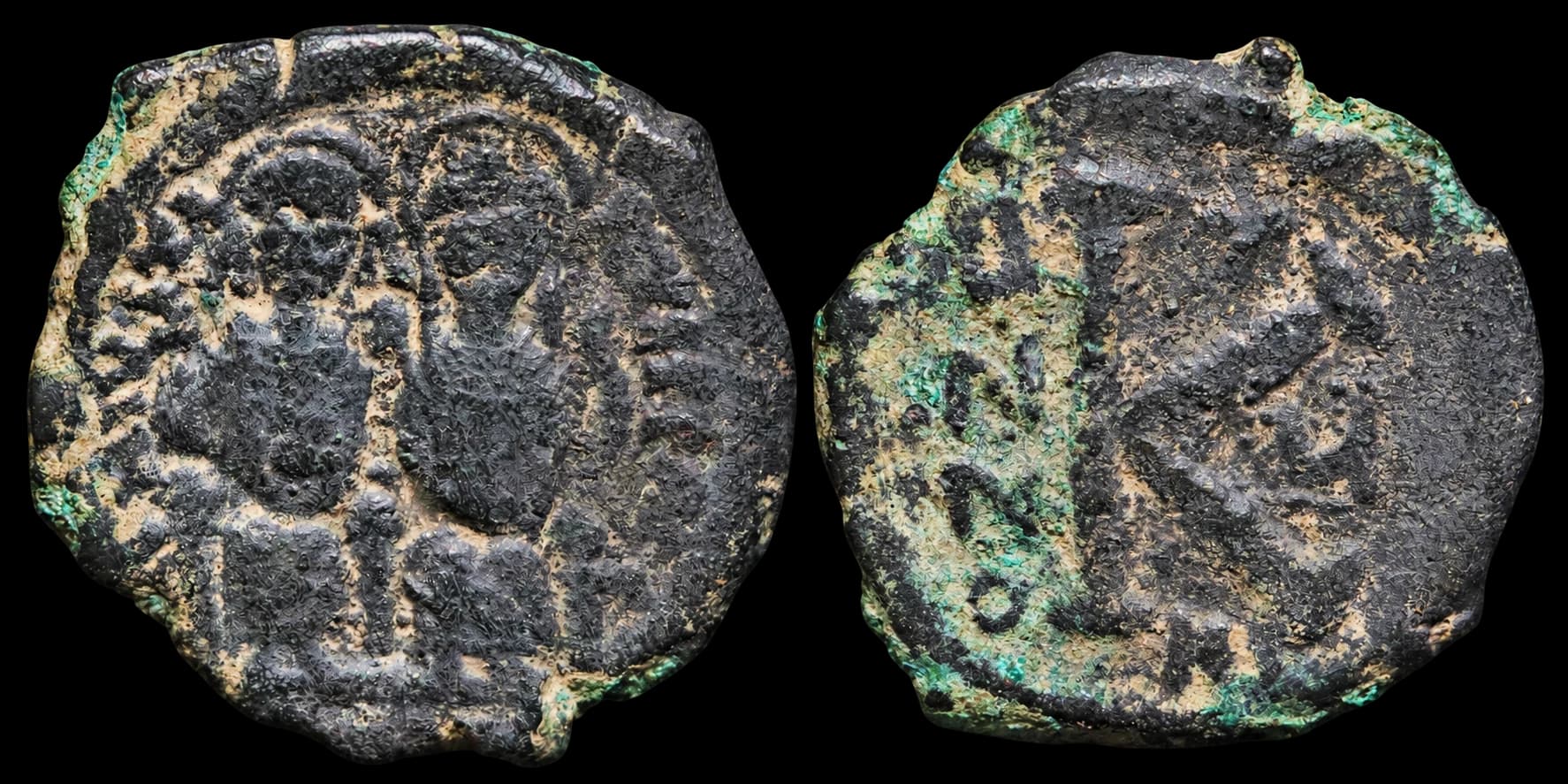 Justino II e Sofia - Império Bizantino - Teópolis (Antioquia) - 565-578 d.C