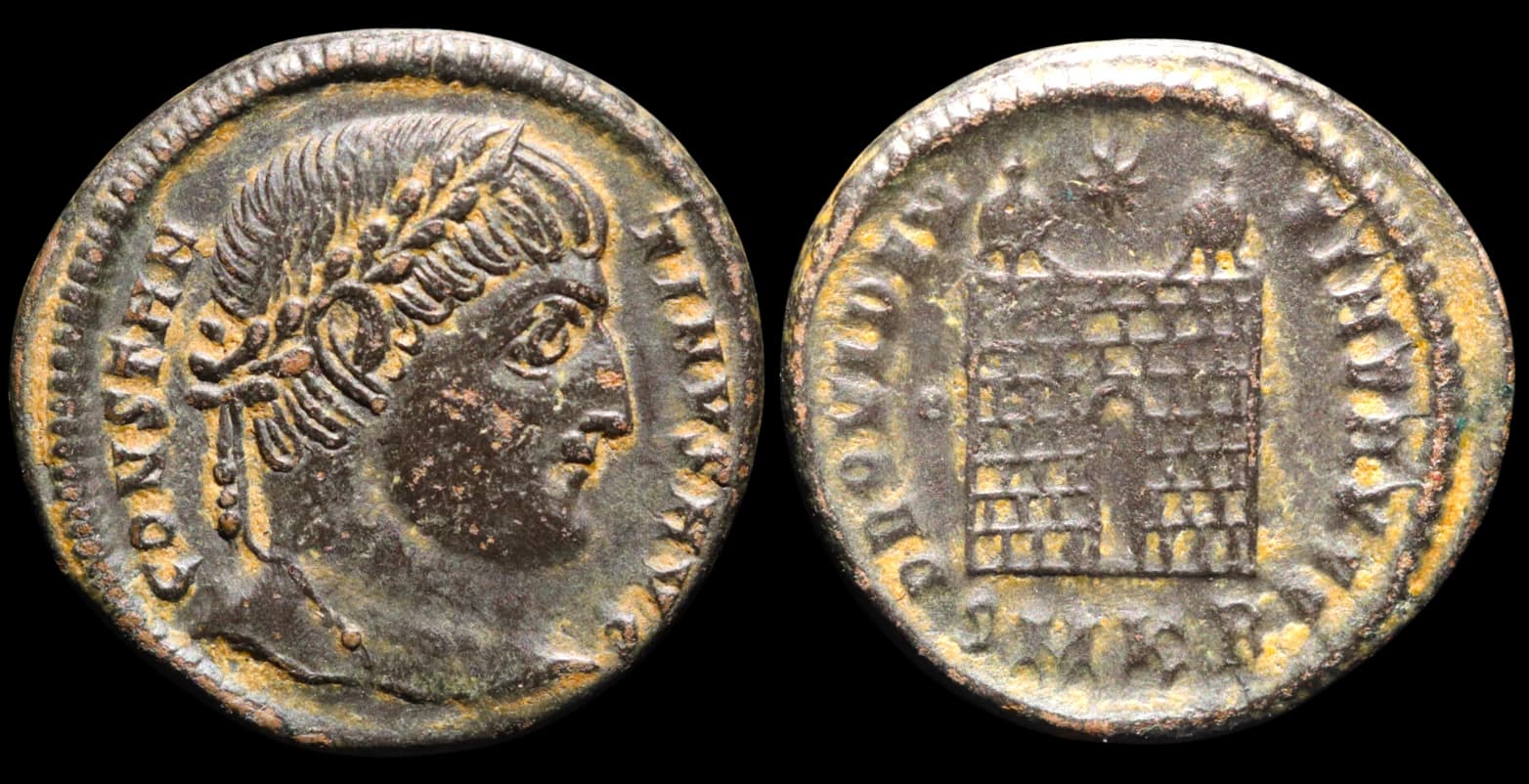 Constantino I - Escasso - Cízico - 324-325 d.C