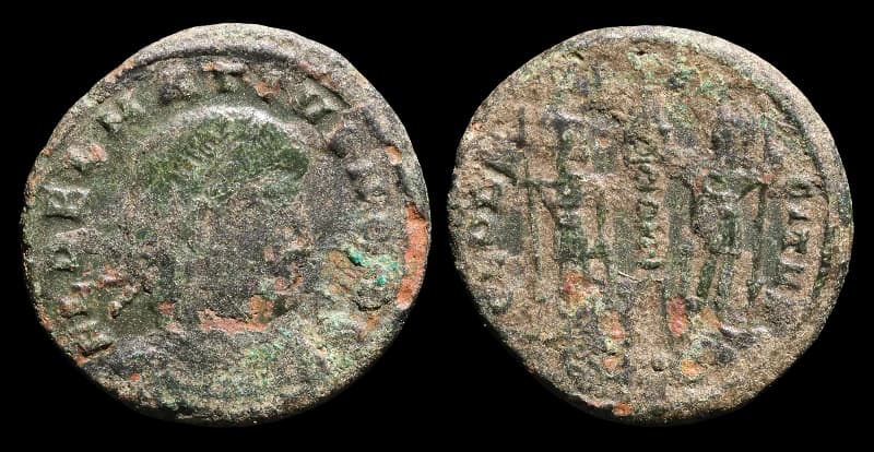 Dalmácio, César - Follis - 335-337 d.C