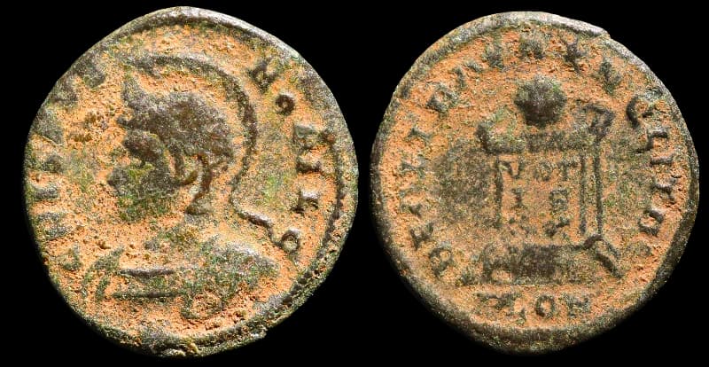 Crispo, César - Follis - 317-326 d.C