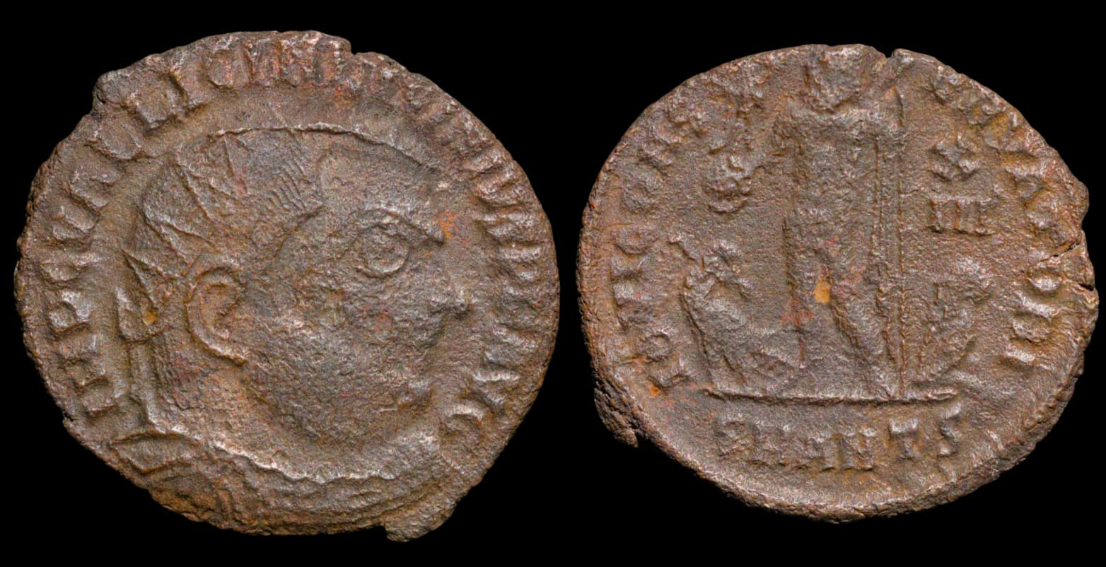 Licínio I - Follis - Antioquia - 321-323 d.C