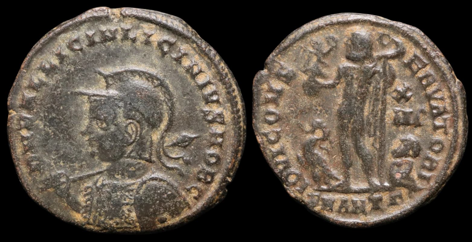 Licínio II, César - Follis - Antioquia - 318-324 d.C
