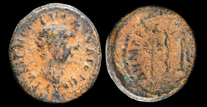Trajano - Moeda Provincial Romana da Síria - Roma para circulação na Síria - 98-99 d.C