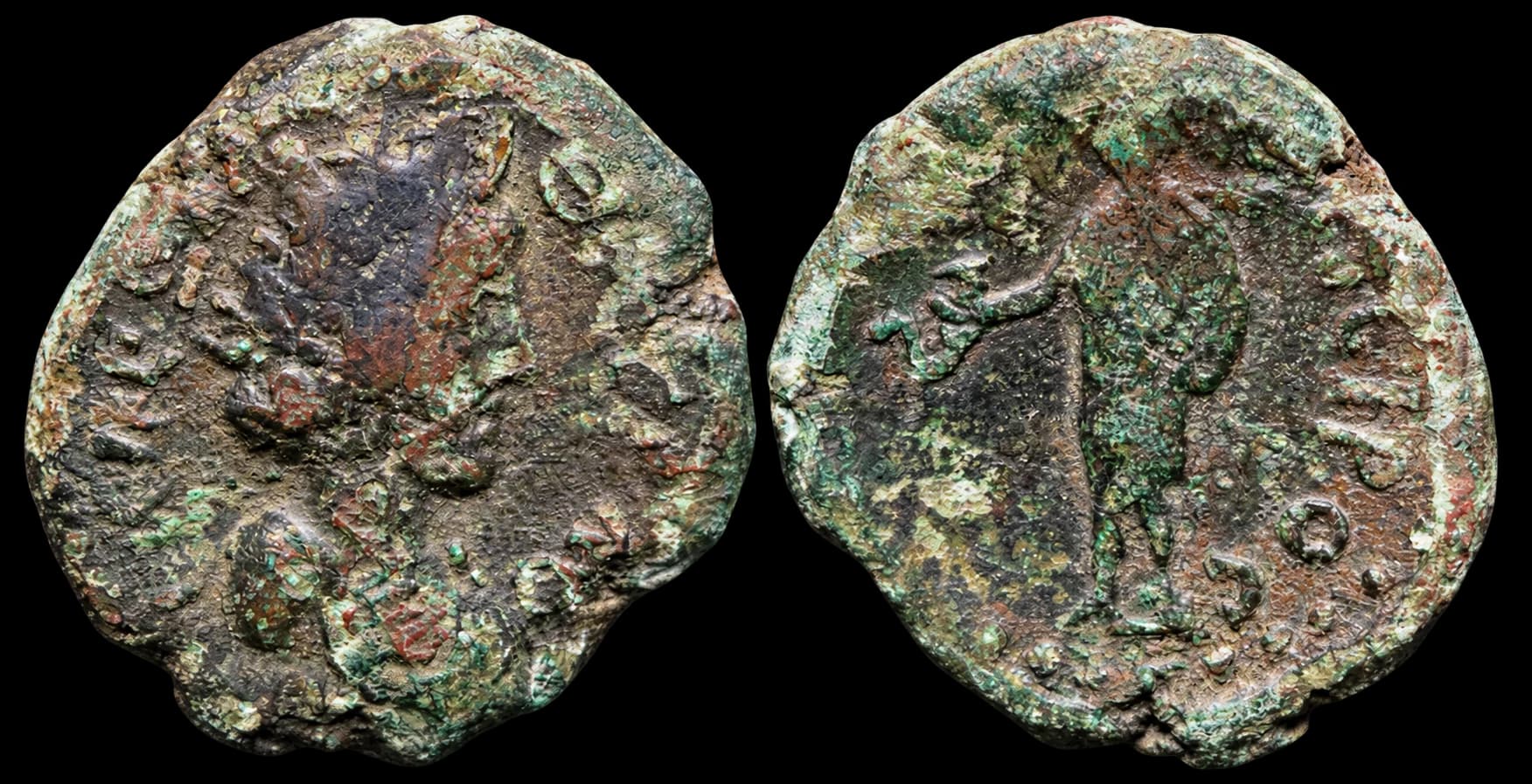 Cômodo - Moeda Provincial Romana - Tessalônica - 177-192 d.C