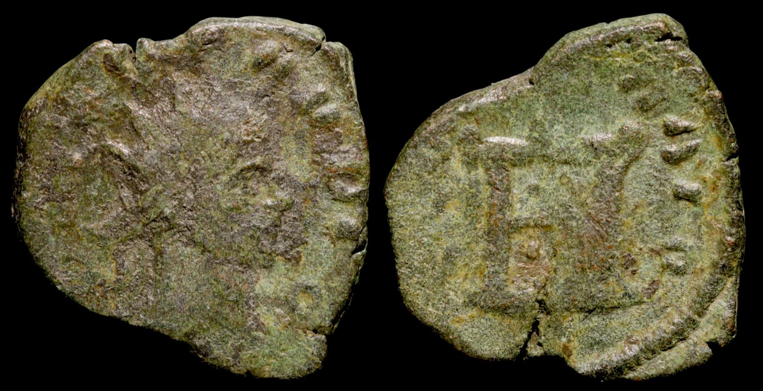 Divino Cláudio II Gótico - Antoniniano - Roma por volta de 270–271 d - 270-271 d.C