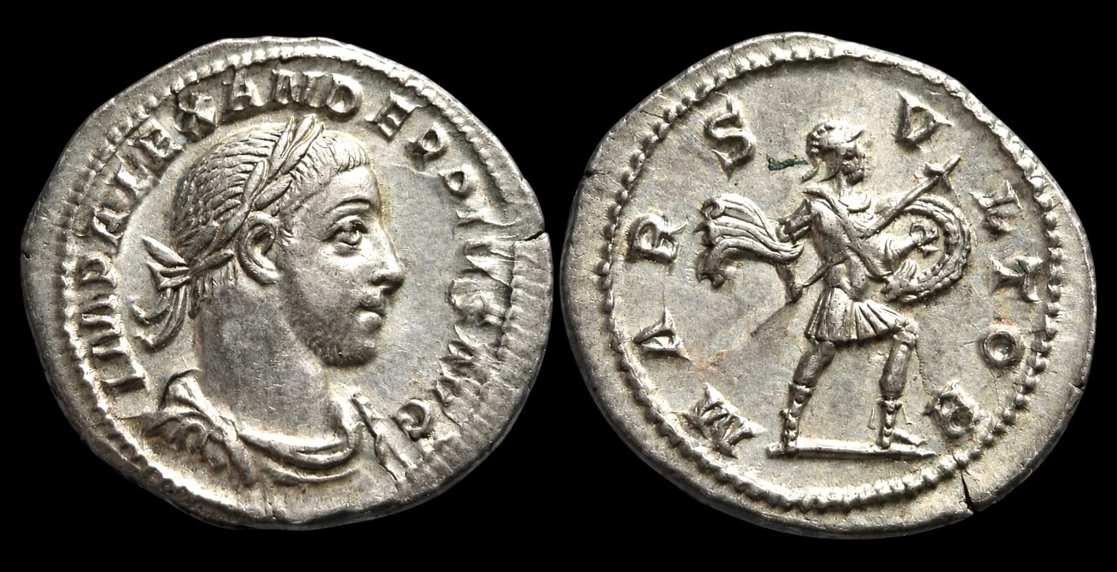 Severo Alexandre - Denário - Roma - 222-235 d.C
