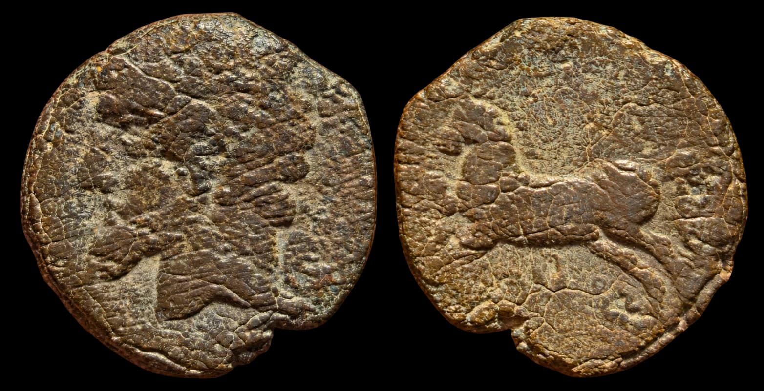 Numídia - Micipsa - AE - 203-148 a.C