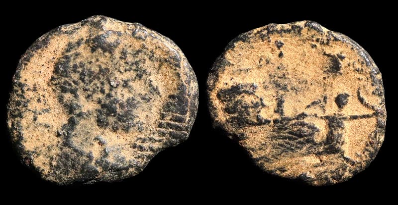 Rhesaena - Centauro - Moeda Provincial Romana - Rhesaena, Heliogábalo - 218-222 d.C