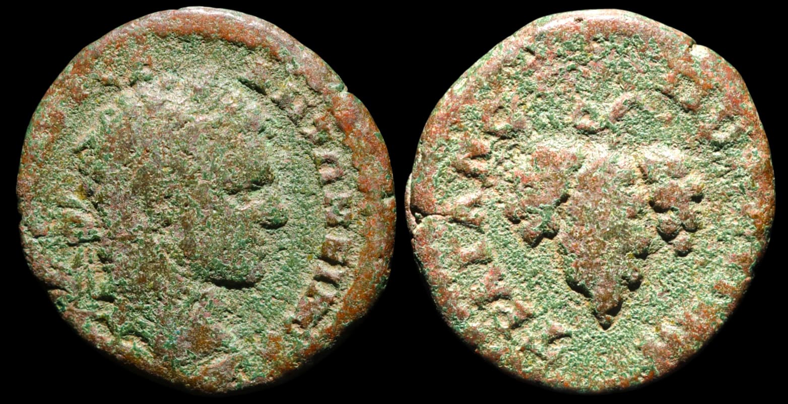 Trácia, Hadrianópolis – Caracala - Moeda Provincial Romana - Hadrianópolis durante o reinado de Caracala - 198-217 d.C