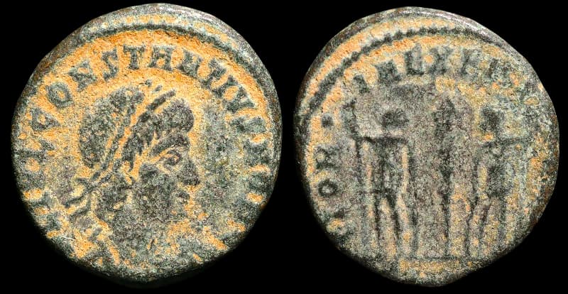 Constâncio II - Follis - 337-361 d.C