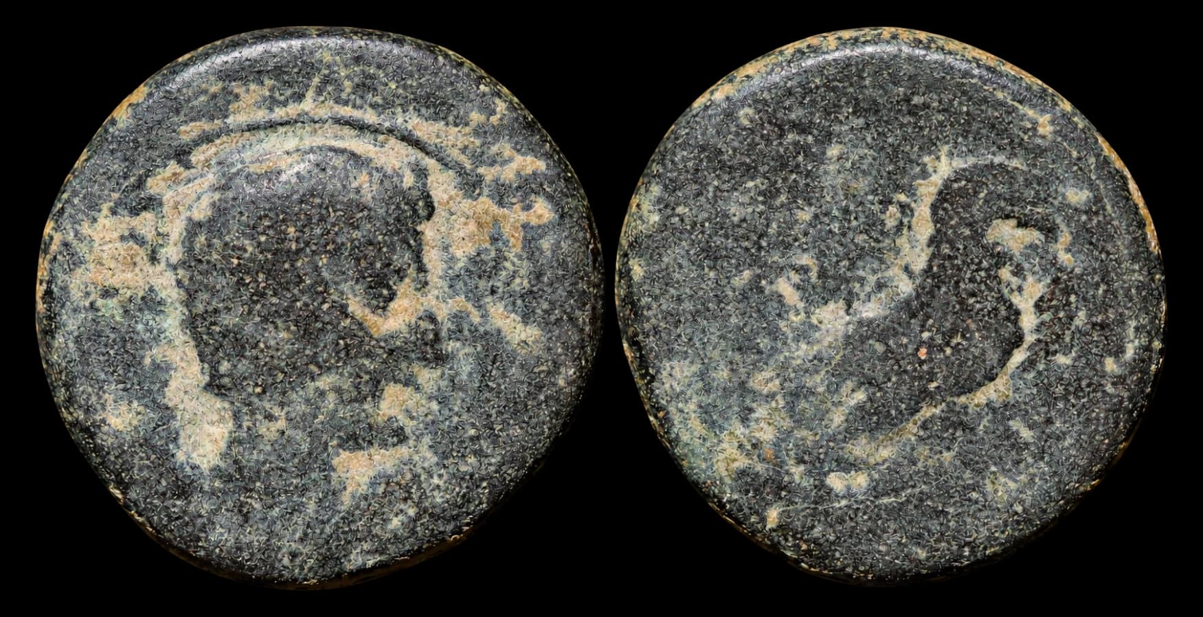 Augusto - Moeda Provincial Romana - Amorium - 27 a.C-14 d.C