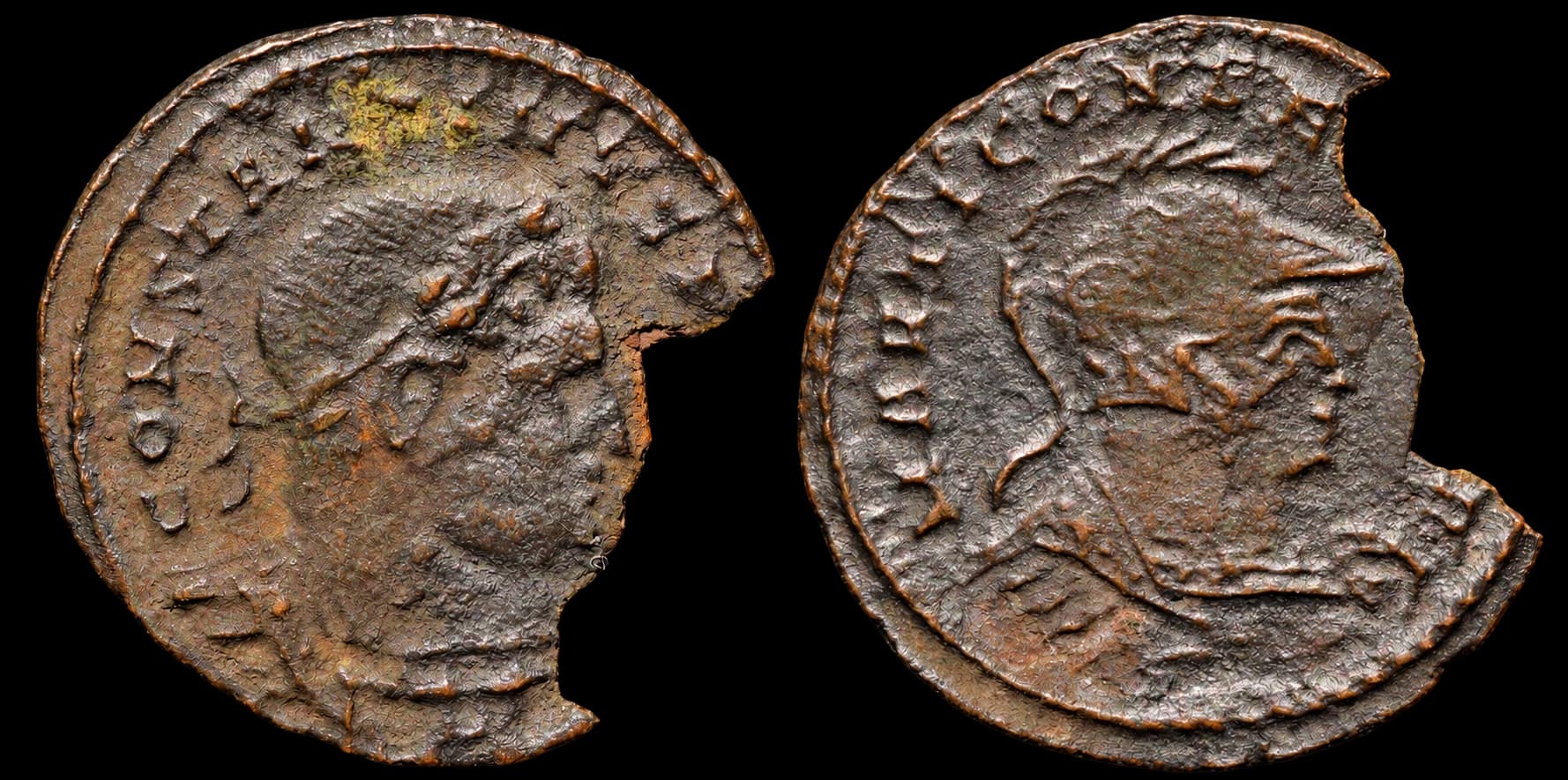 Constantino I, o Grande - Follis - Tréveris - 307-337 d.C