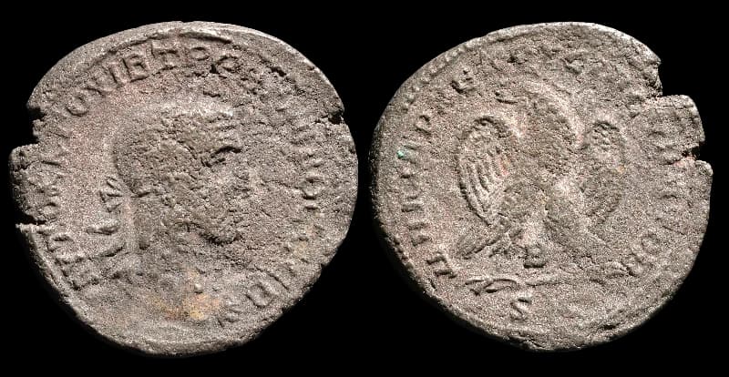 Selêucis e Piéria, Antioquia - Moeda Provincial Romana - Tetradracma - 251-253 d.C