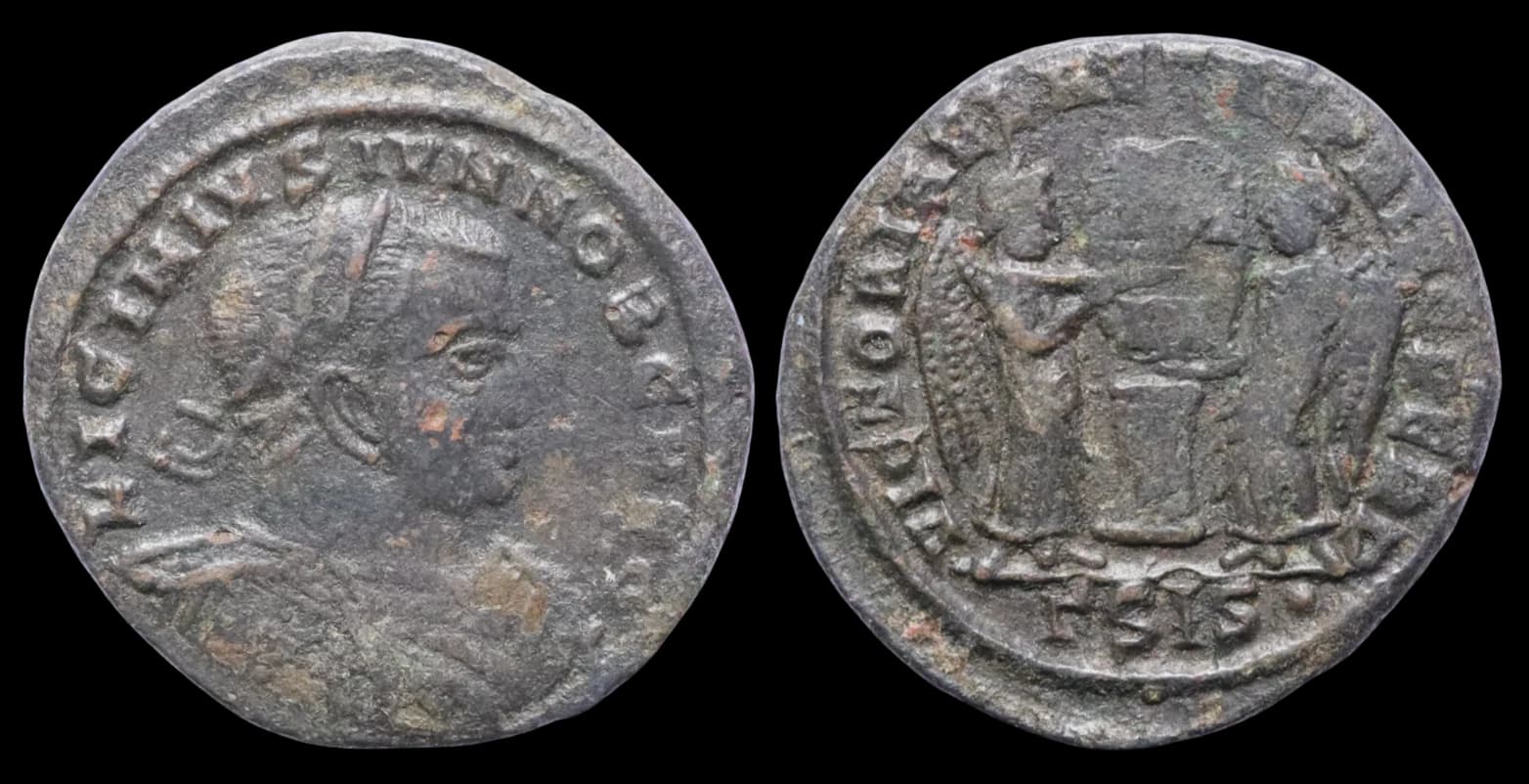 Licínio II, como César - Follis - Siscia - 319 d.C