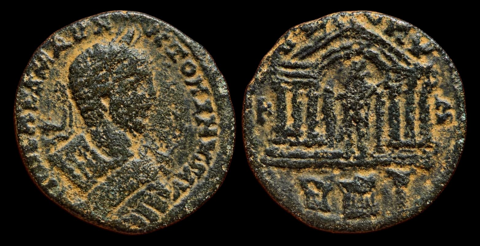 Fenícia, Tiro, Elagábalo - Moeda Provincial Romana (218–222 d.C.) - AE27 - 218-222 d.C