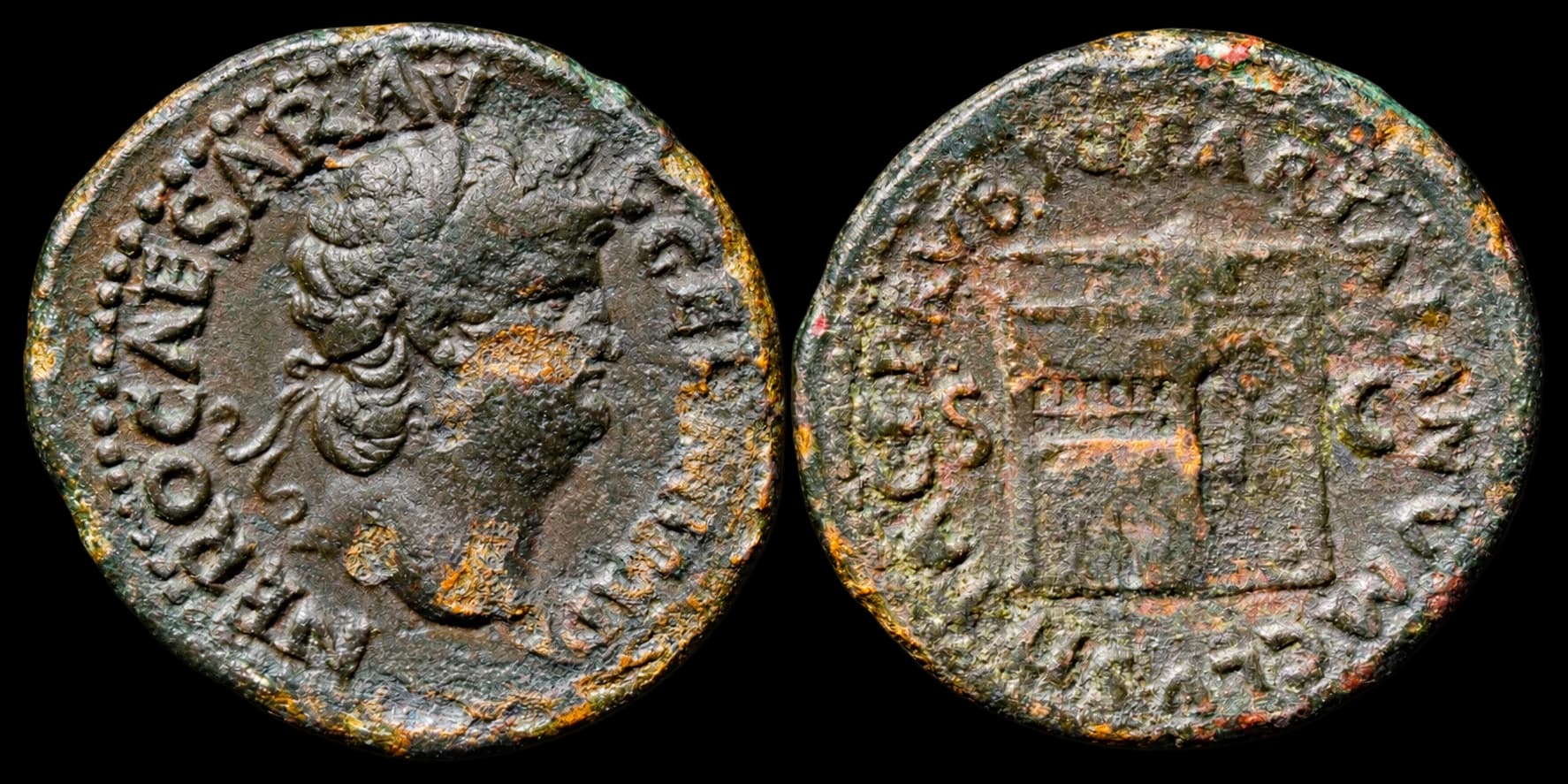 Nero - As - Roma por volta de 65 d - 65 d.C