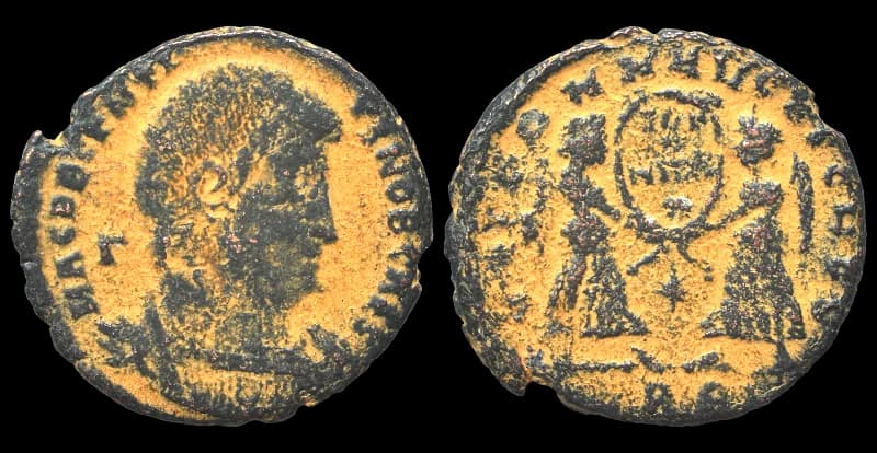 Decêncio, César - Maiorina - Roma - 350-353 d.C