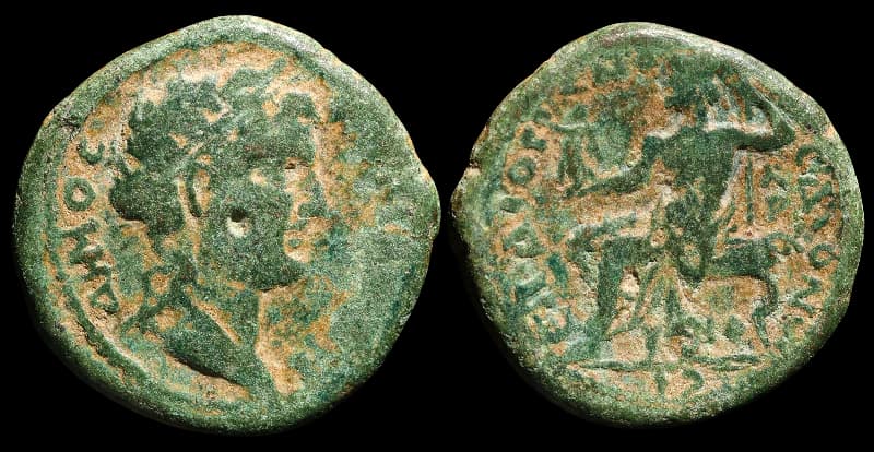 Frígia, Cotiaeum - Moeda Provincial Romana - 253-268 d.C