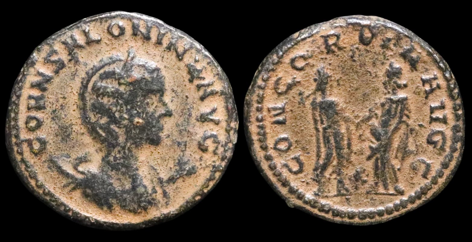 Salonina - Samosata durante o período de 254 a 268 d - 268 d.C