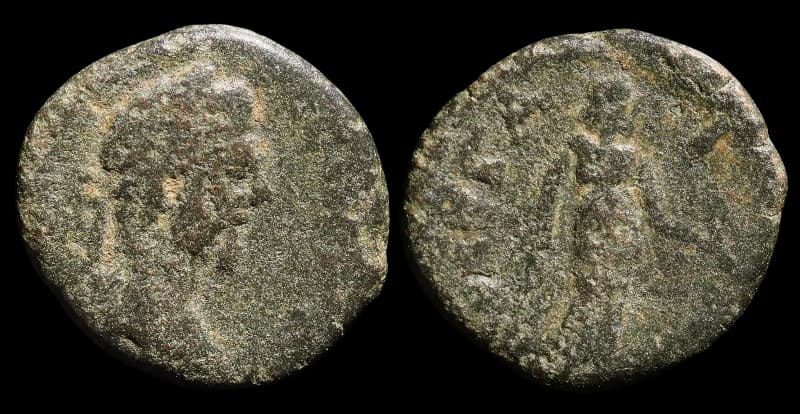 Septímio Severo - Moeda Provincial Romana - Perge - 193-211 d.C