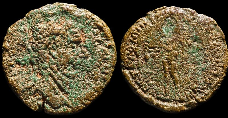 Macrino - Moeda Provincial Romana - Nicópolis ad Istrum - 217-218 d.C