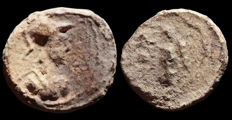Egito, Oxirrinco - Tessera Provincial Romana - séculos I-III d.C