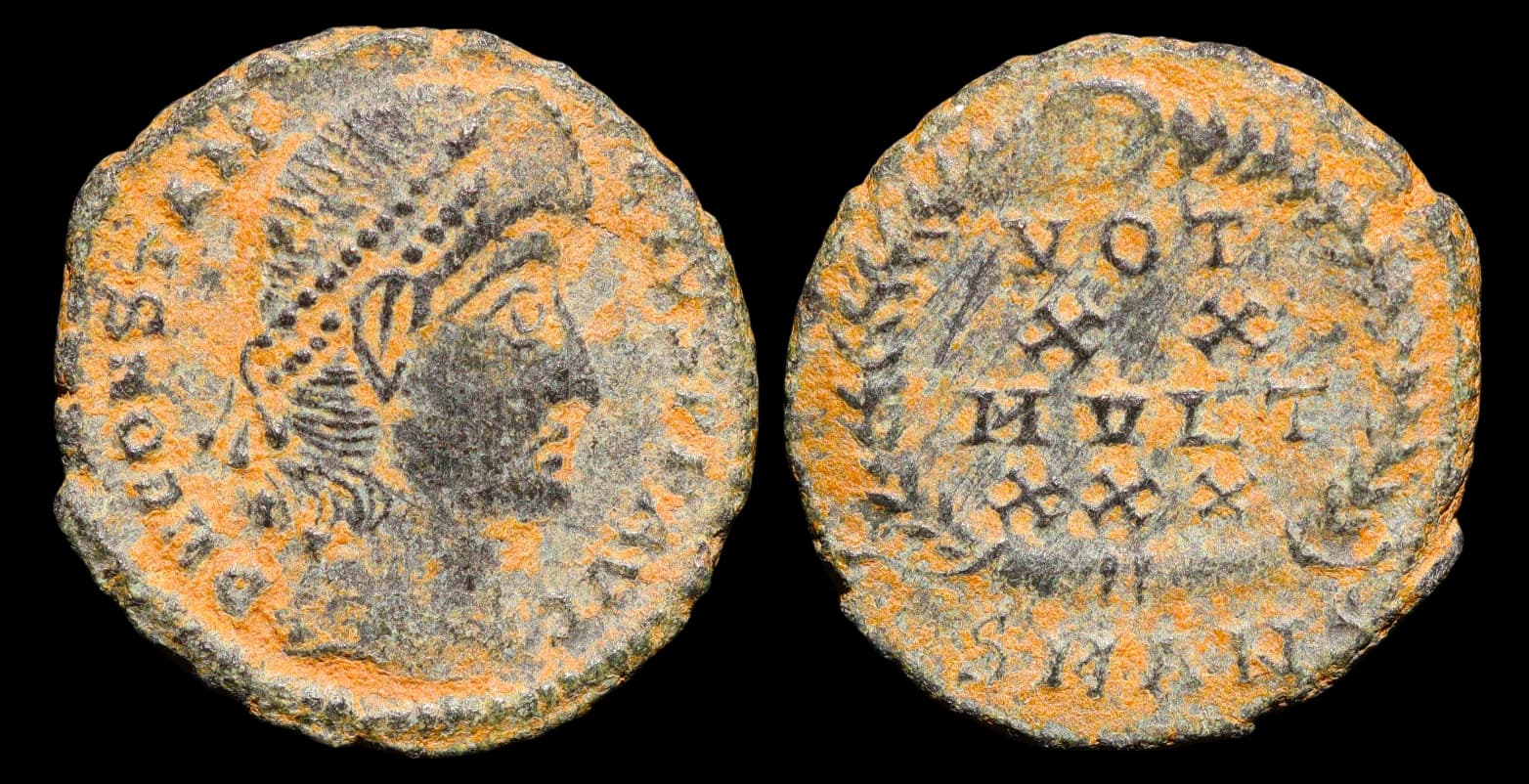 Constâncio II - Nummus - Antioquia - 347-348 d.C