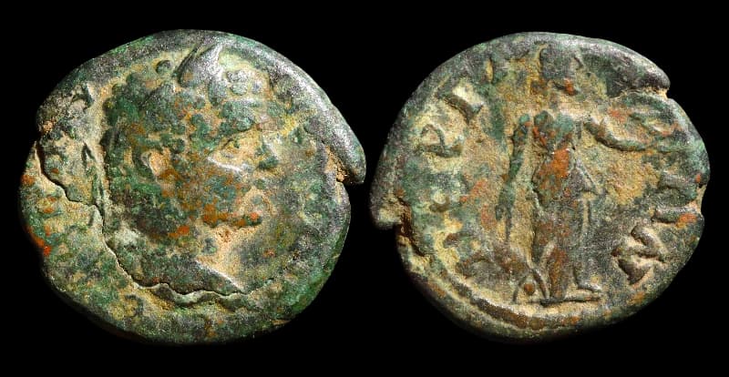 Caracala - Moeda Provincial Romana - Perge, Caracalla - 198-211 d.C