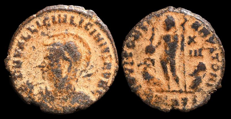 Licínio II - Follis - Alexandria - 317-324 d.C