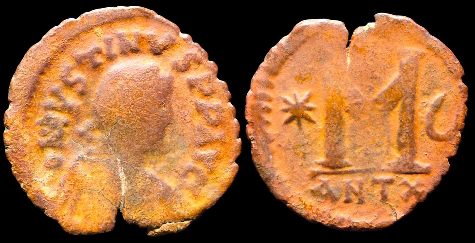 Justino I - Theoupolis - 518-527 d.C