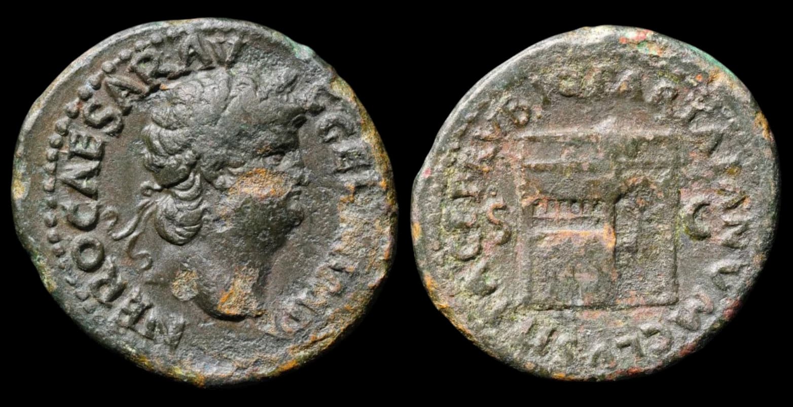 Nero - As - Roma por volta de 65 d - 65 d.C