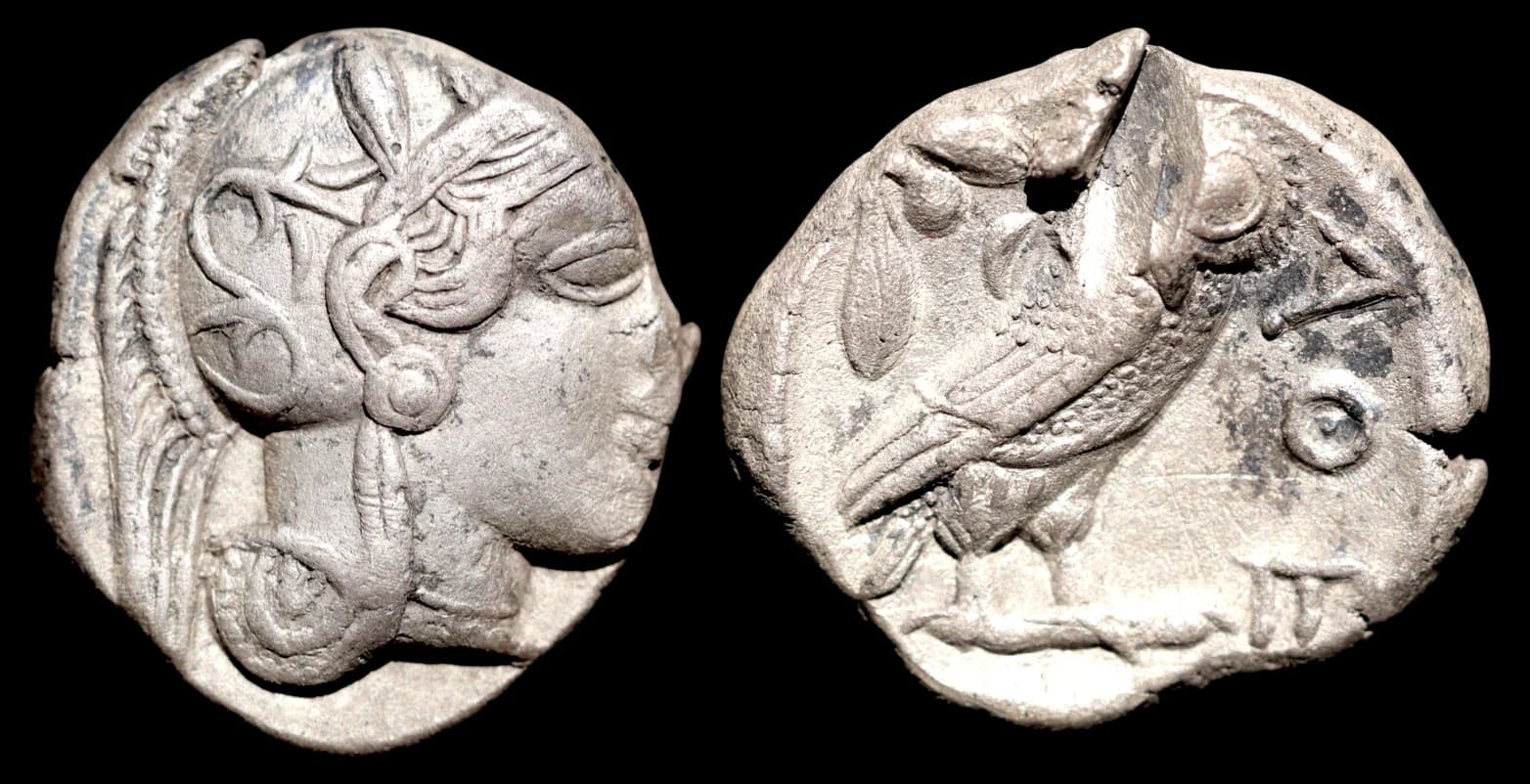 Ática, Atenas - Tetradracma - 440-404 a.C