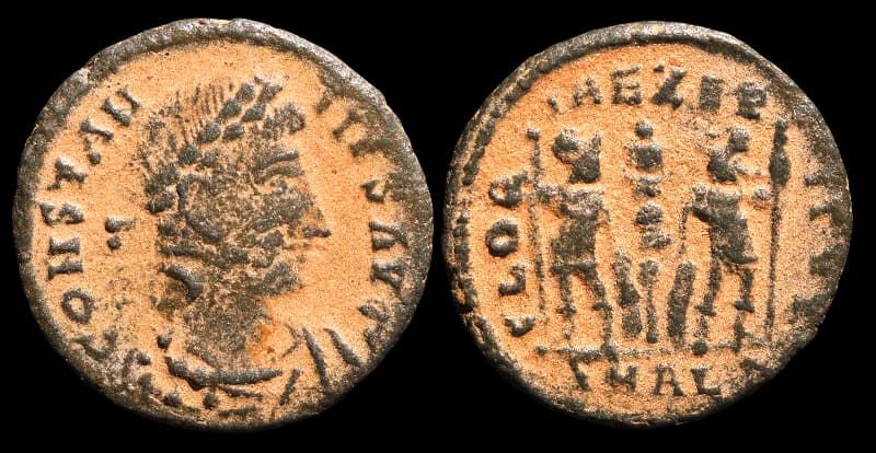 Constâncio II - As - Alexandria - 337-361 d.C