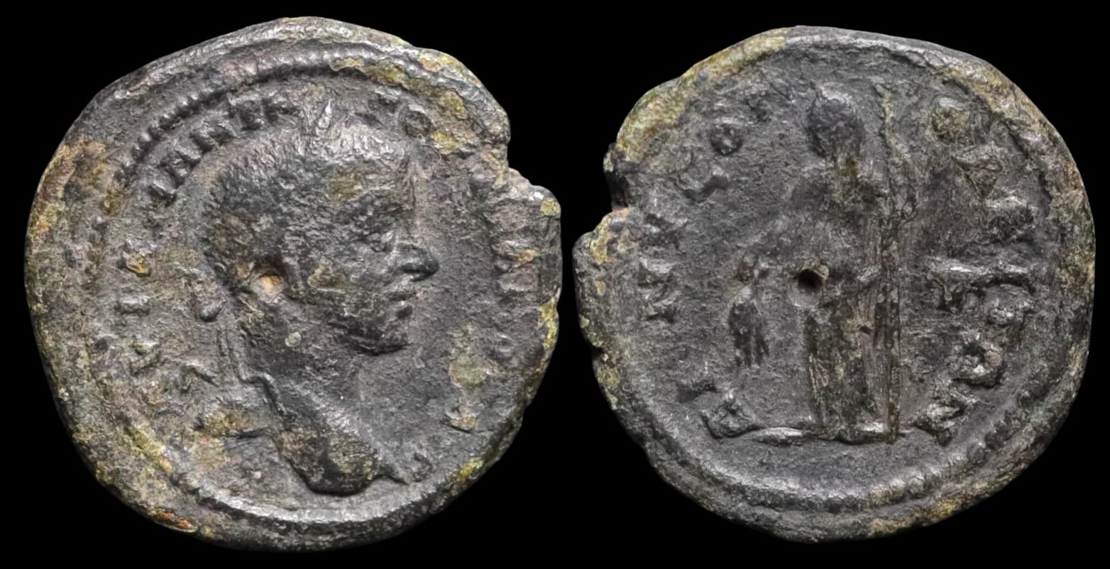 Gordiano III - Adrianópolis - Moeda Provincial Romana - 238-244 d.C