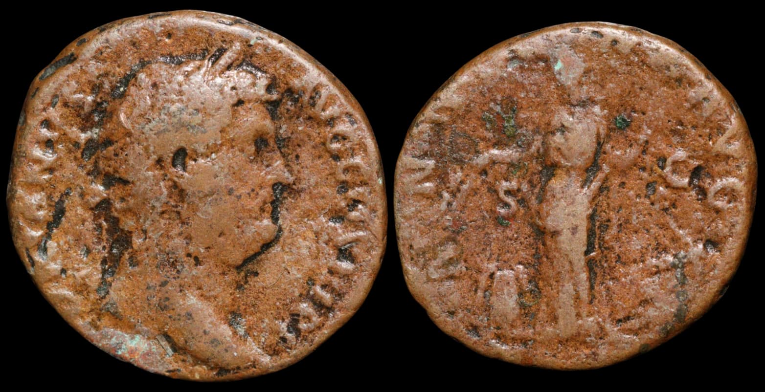 Adriano - As - Roma - 133-135 d.C
