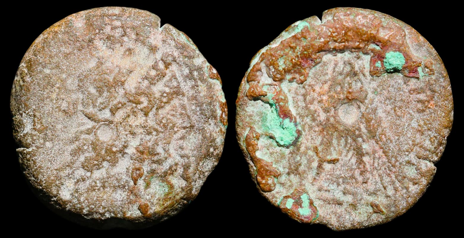 Ptolemeu III Evérgeta - Dichalkon - Tiro - 222 a.C