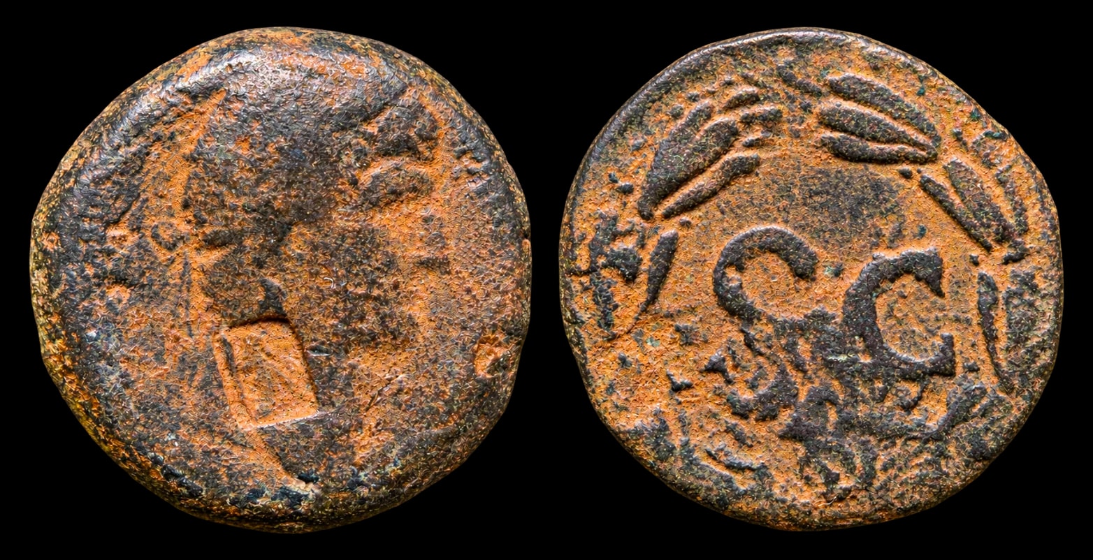 Domiciano - Moeda Provincial Romana - Antioquia - 81-96 d.C